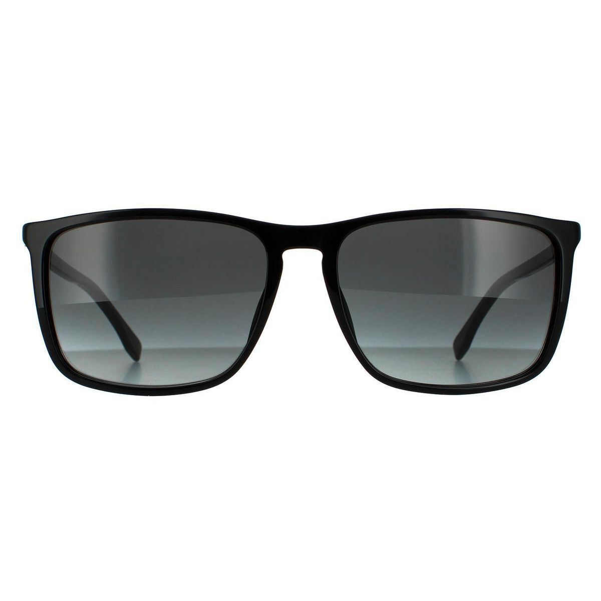 Klassische Sonnenbrille mit schwarzem Acetatrahmen