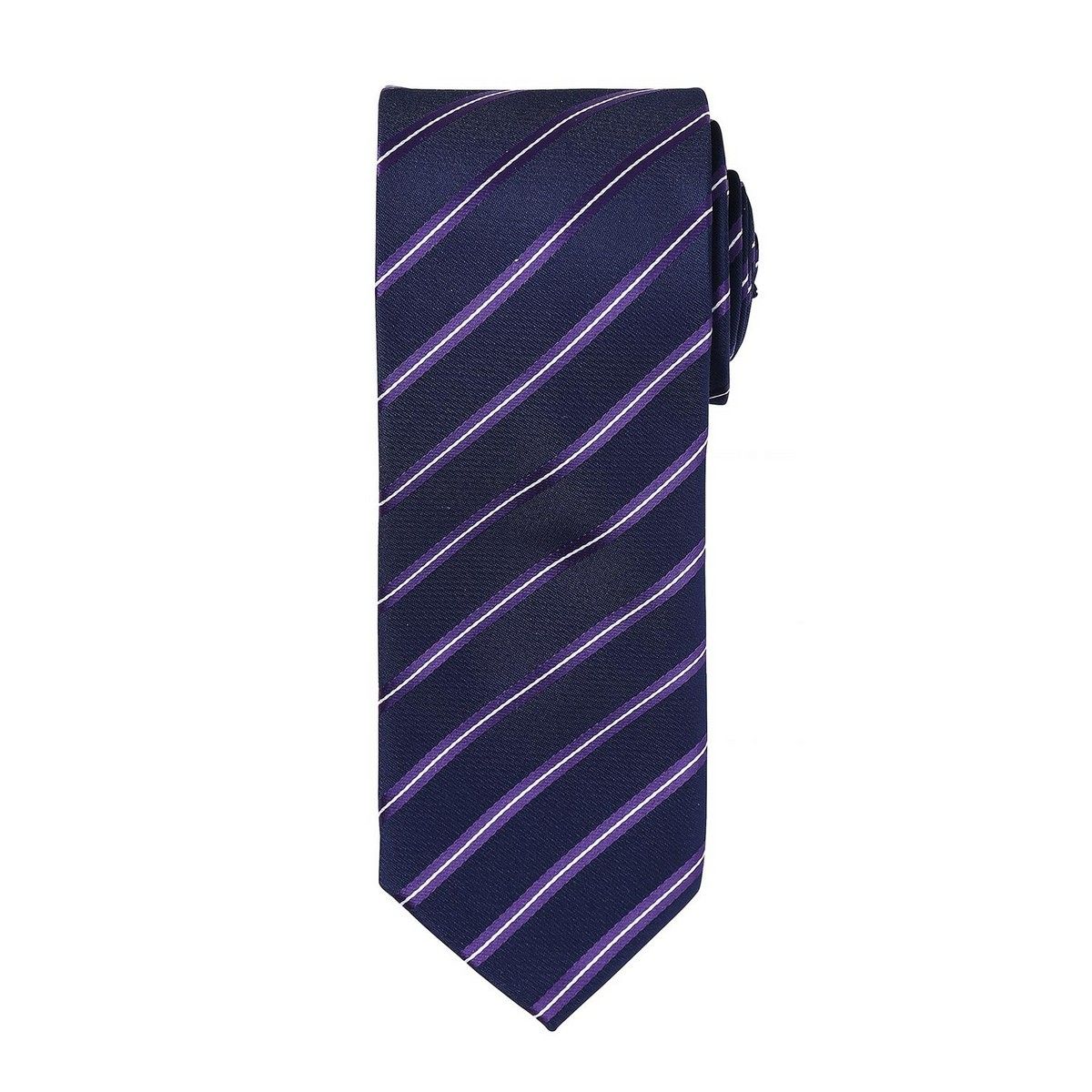 Premier - Krawatte für Herren (Marineblau/Violett)