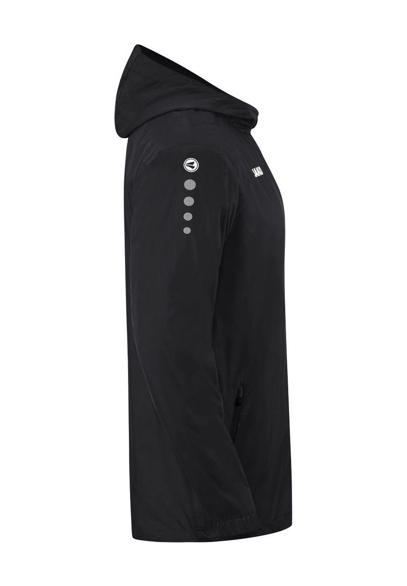 Wasserabweisende Regenjacke mit Kapuze