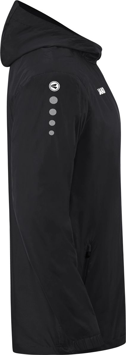 Wasserabweisende Regenjacke mit Kapuze