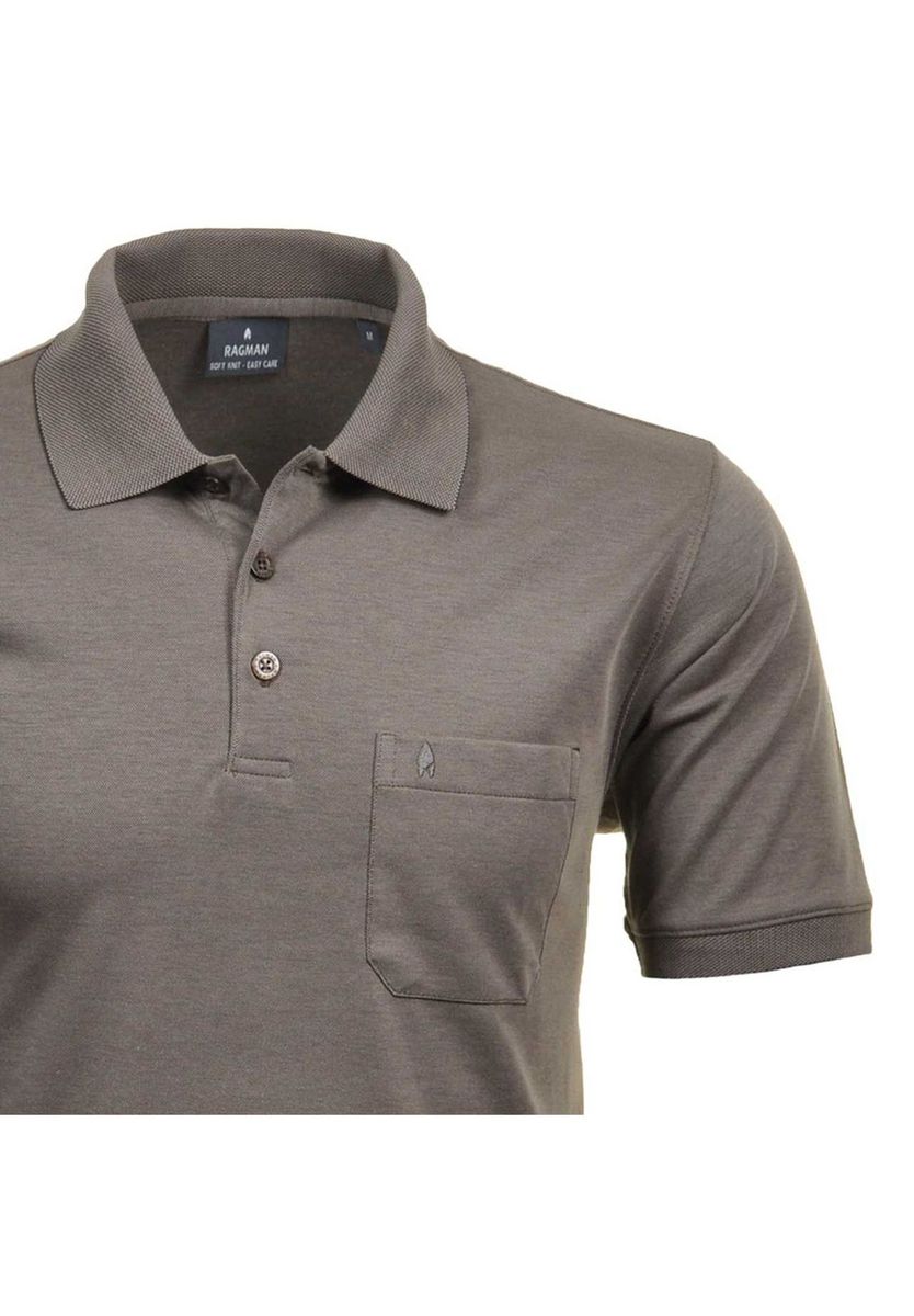 Klassisches Kurzarm Strick-Poloshirt