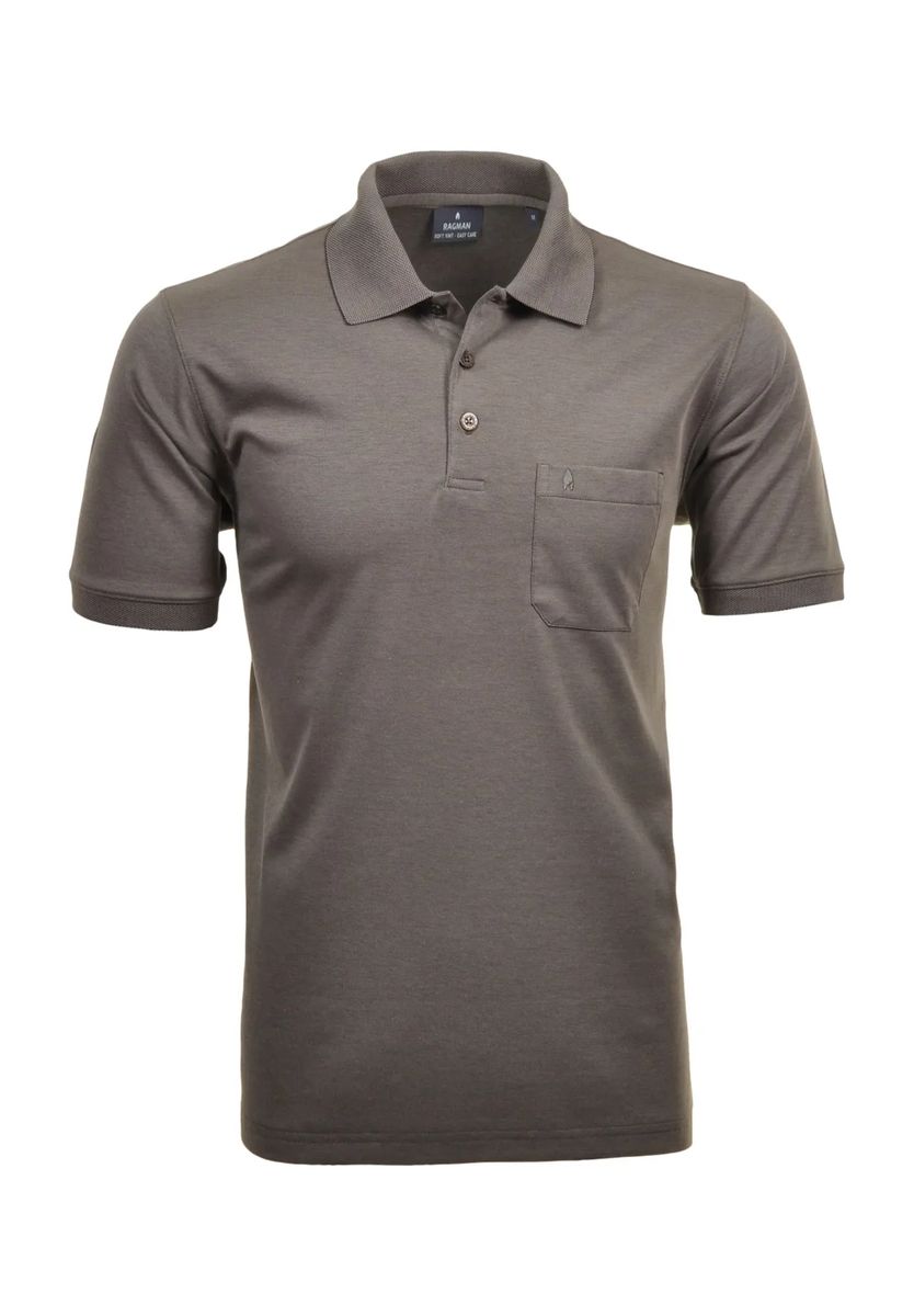Klassisches Kurzarm Strick-Poloshirt