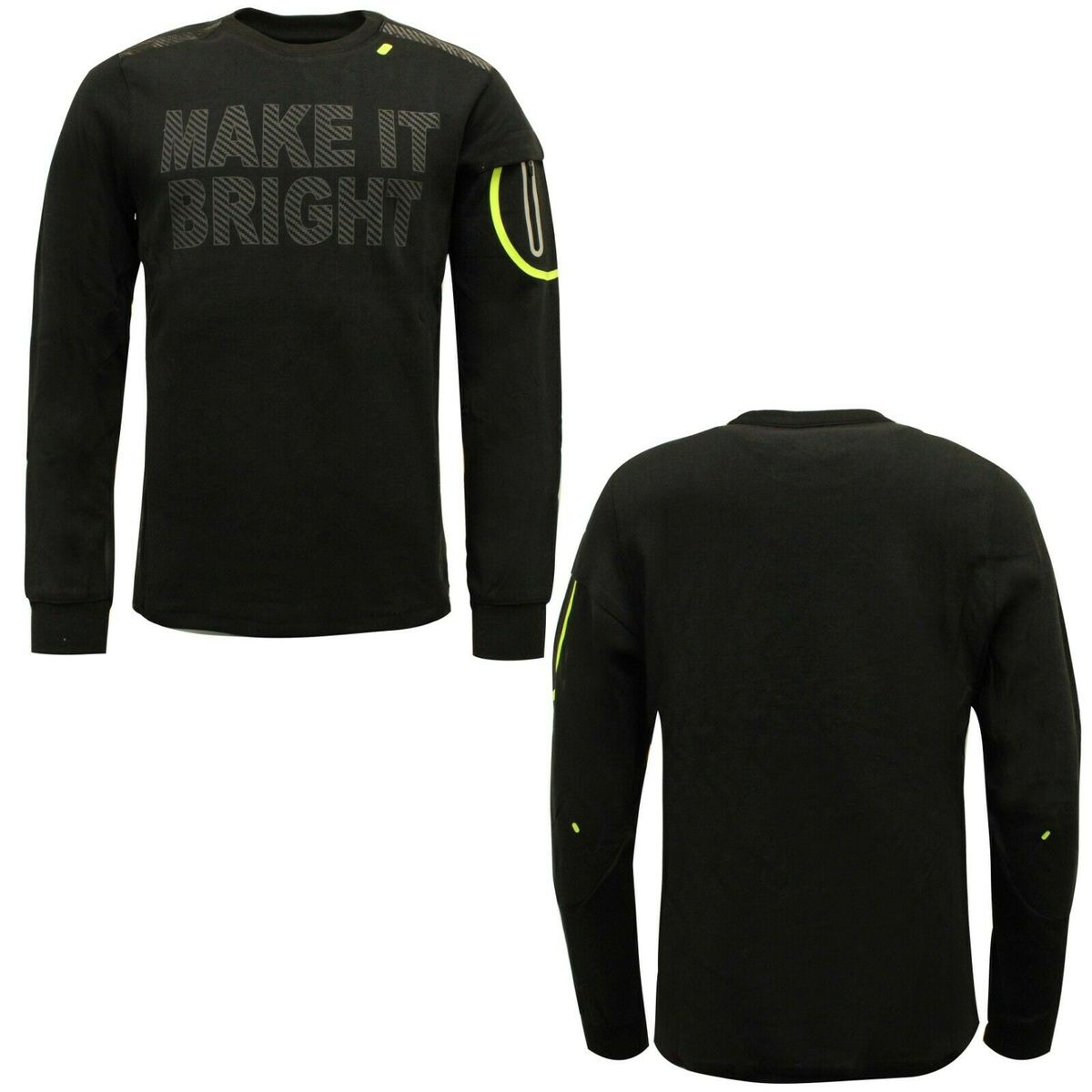 Herren Langarm Pullover Top