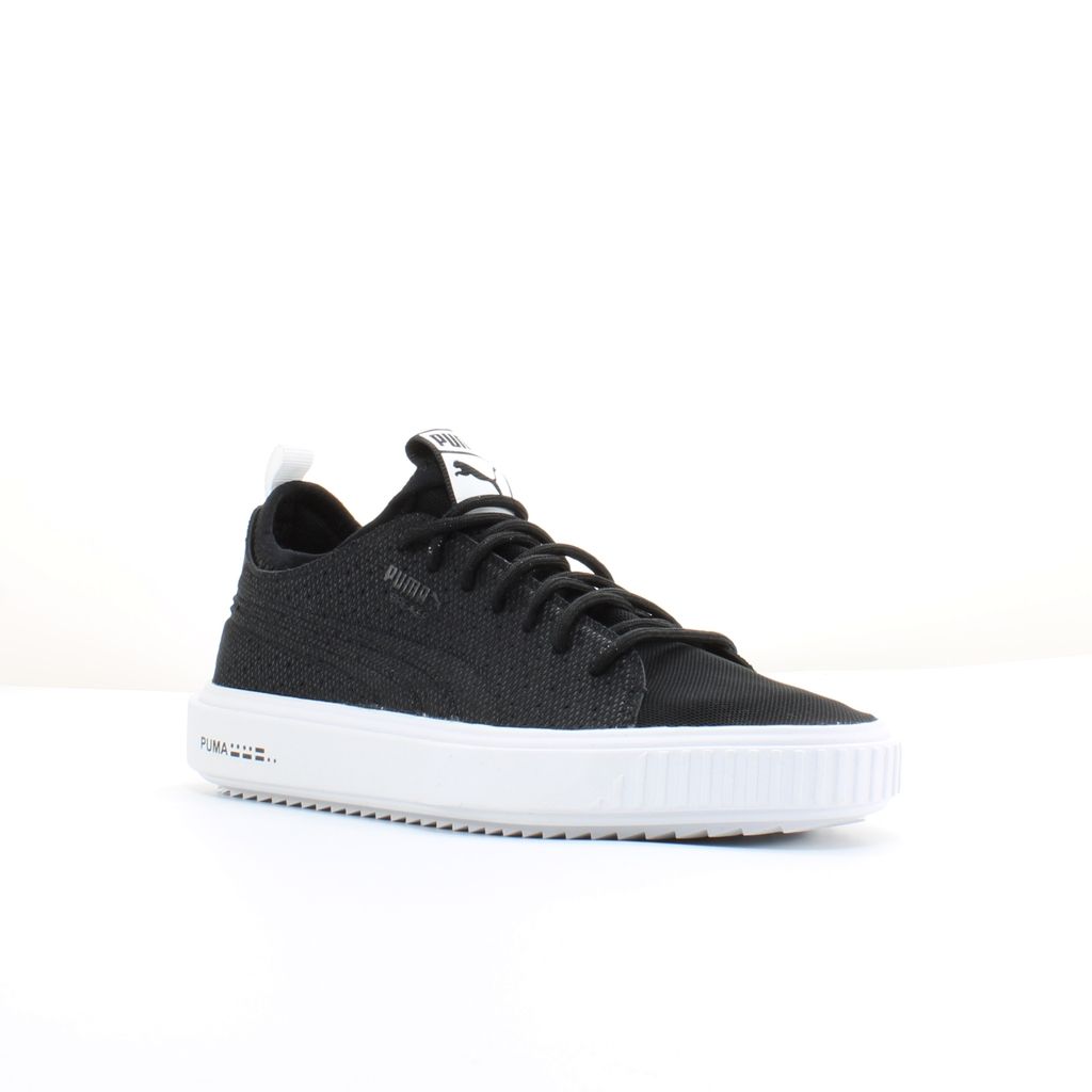Flacher Mesh-Plateau-Sneaker