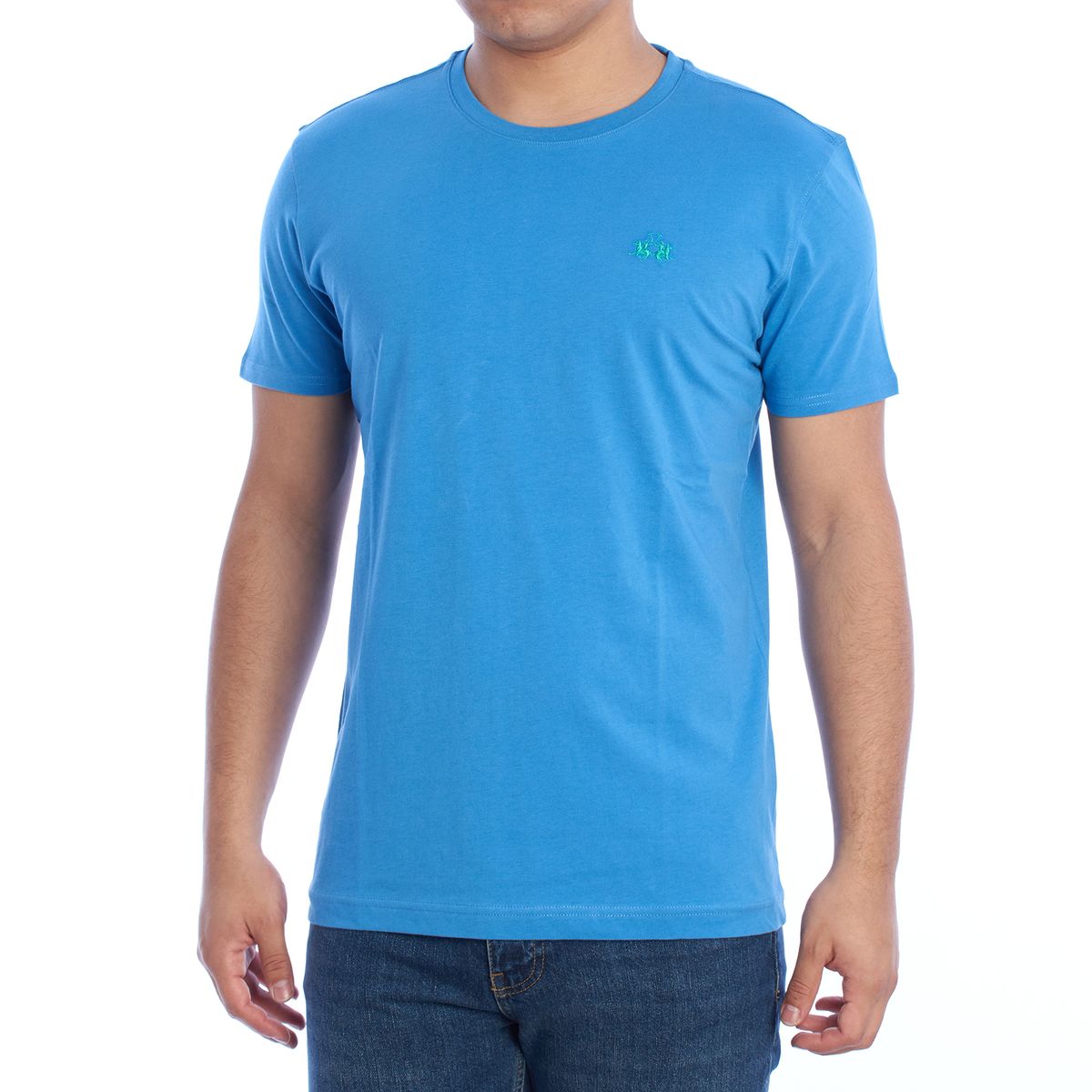 Klassisches, normal geschnittenes Kurzarm-T-Shirt