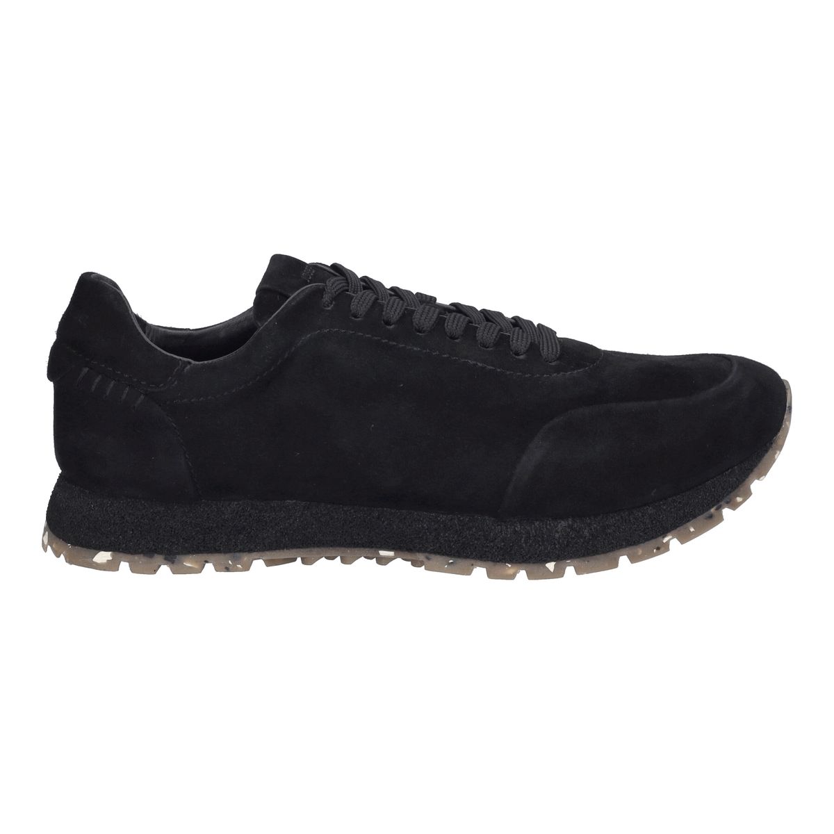 Minimalistischer Low-Top-Wildleder-Sneaker