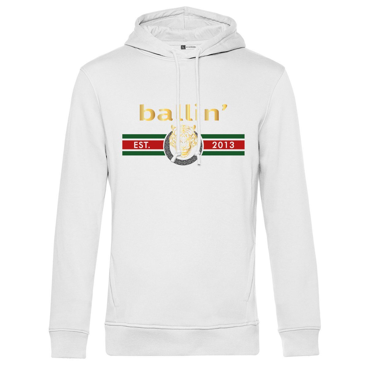 Hoodie mit Grafikprint aus Baumwolle
