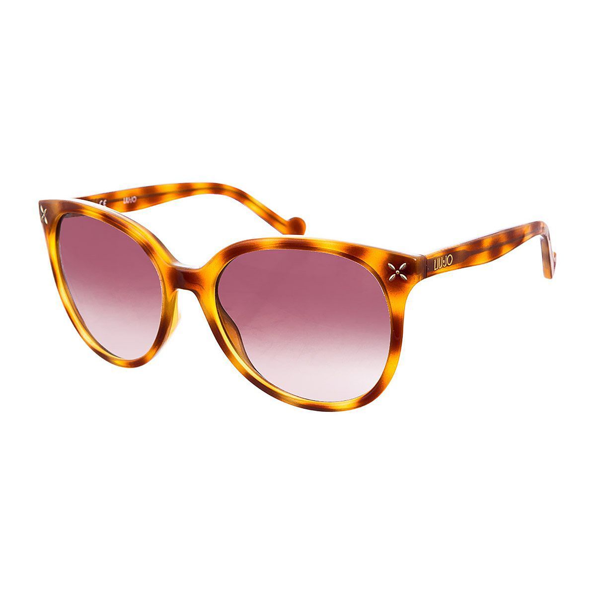 Ovale Acetat-Sonnenbrille