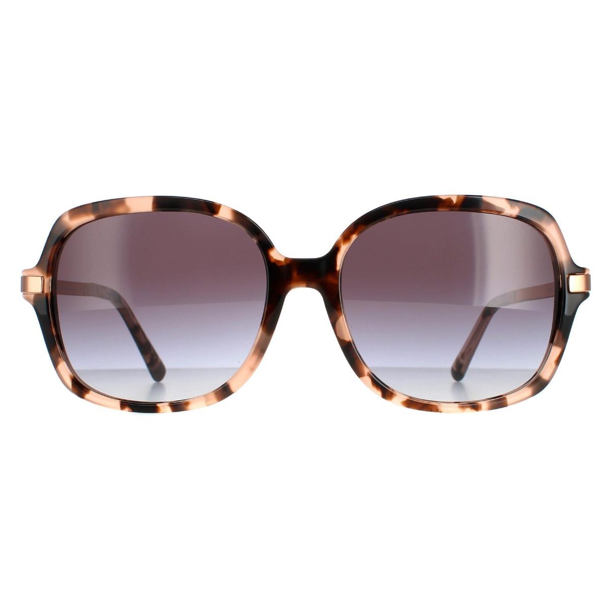 Quadratische Schildpatt-Sonnenbrille