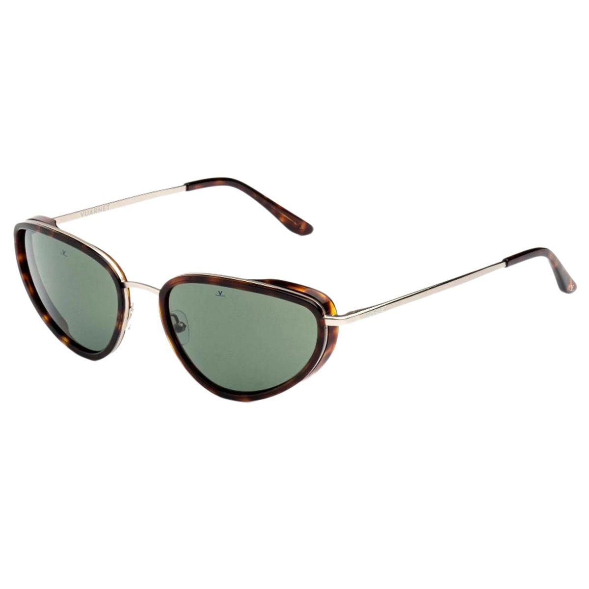 Cat-Eye-Sonnenbrille mit Schildpattrahmen