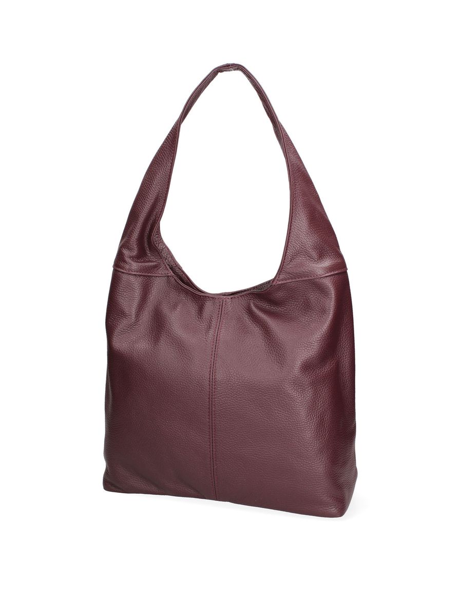 Lässige Hobo-Tasche aus Leder
