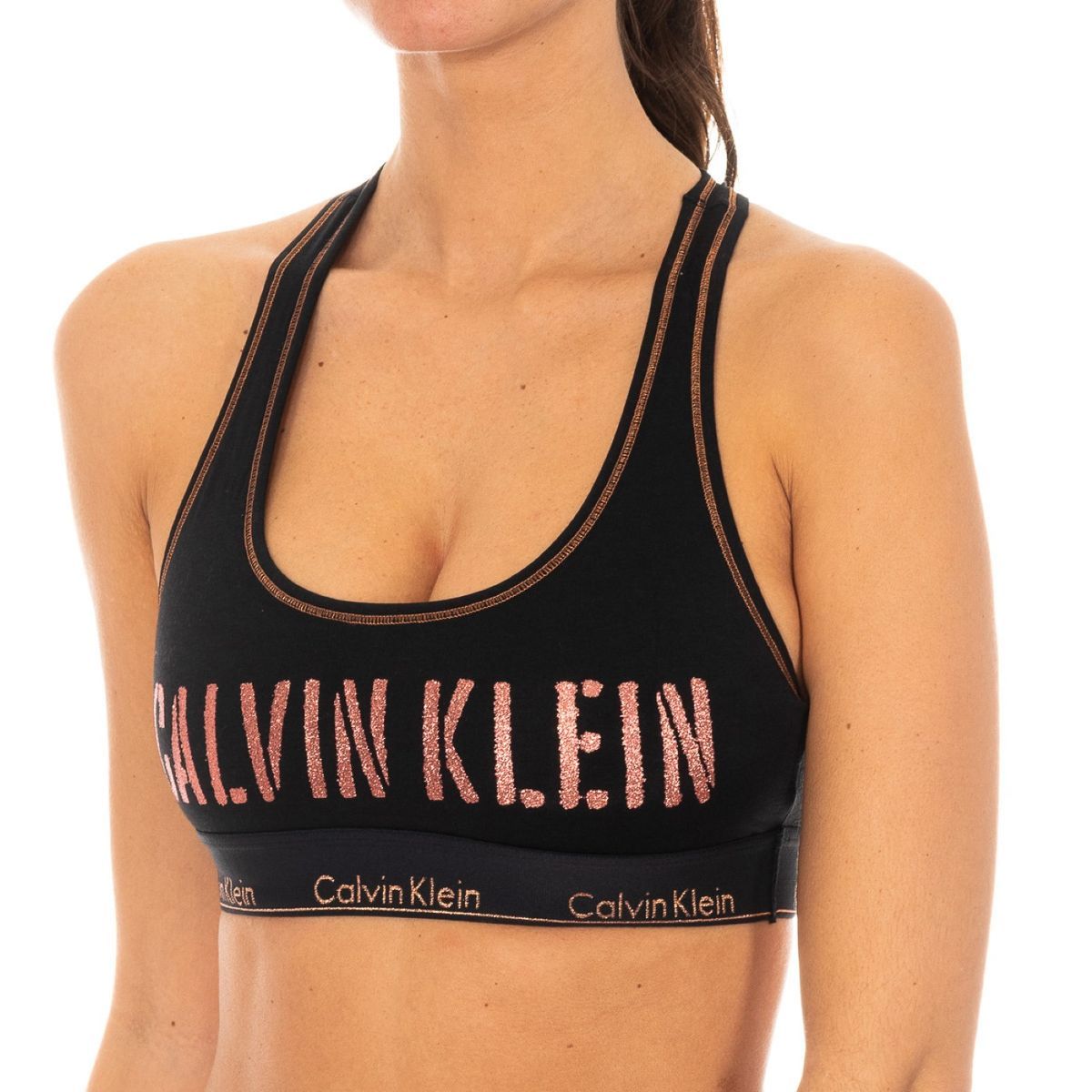 Schwarzer Calvin Klein Sport-BH