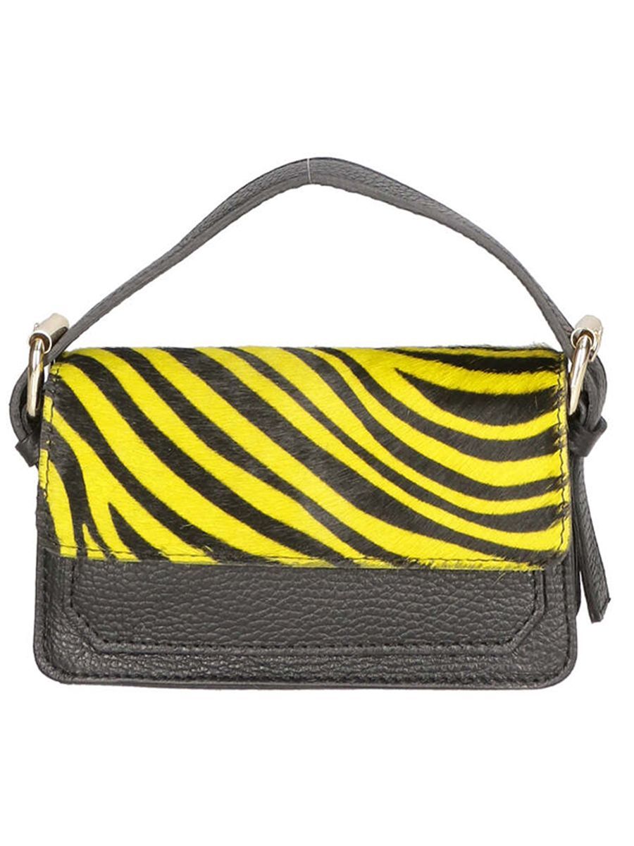 Zebra-Print Henkeltasche