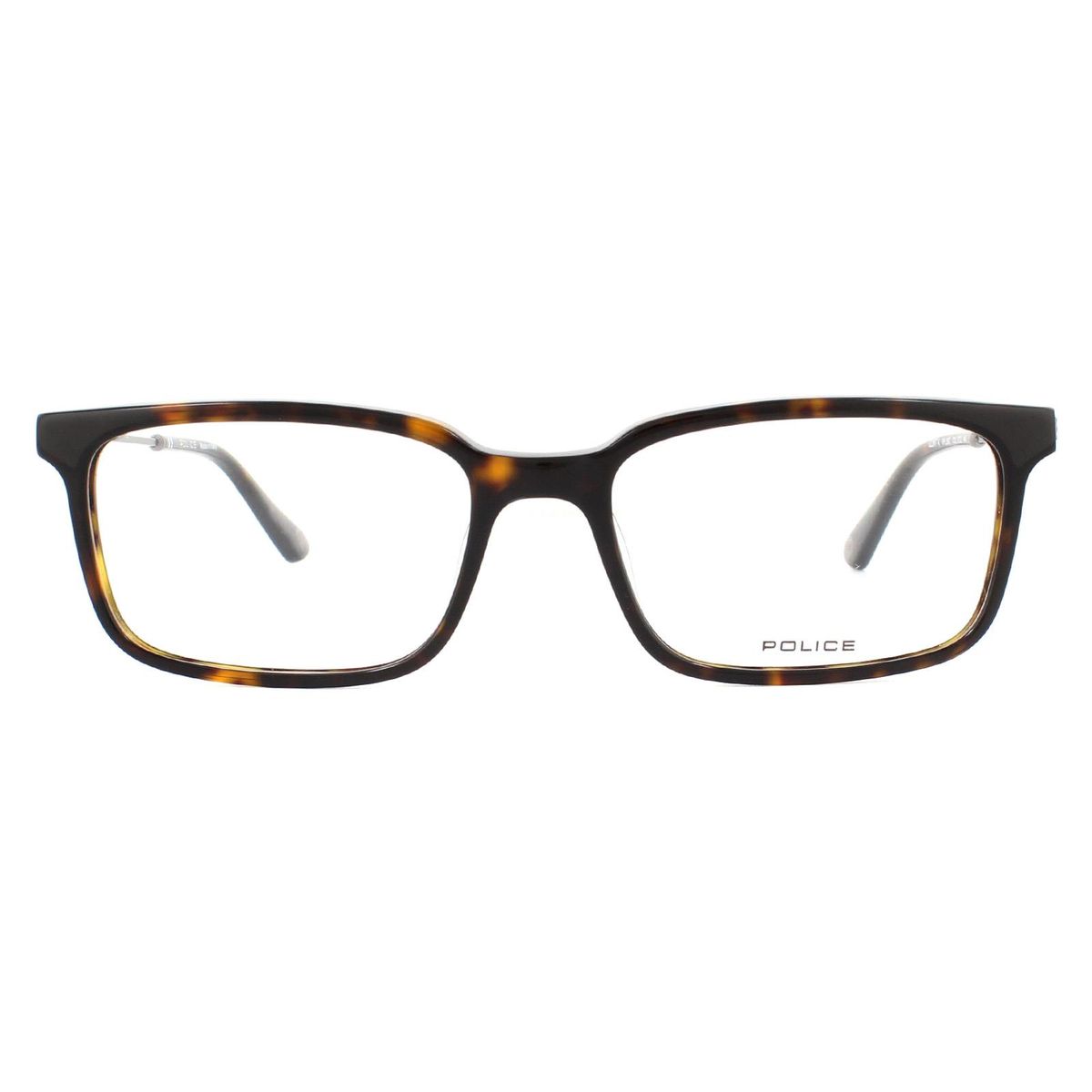 Rechteckiger Havana Brillengestell