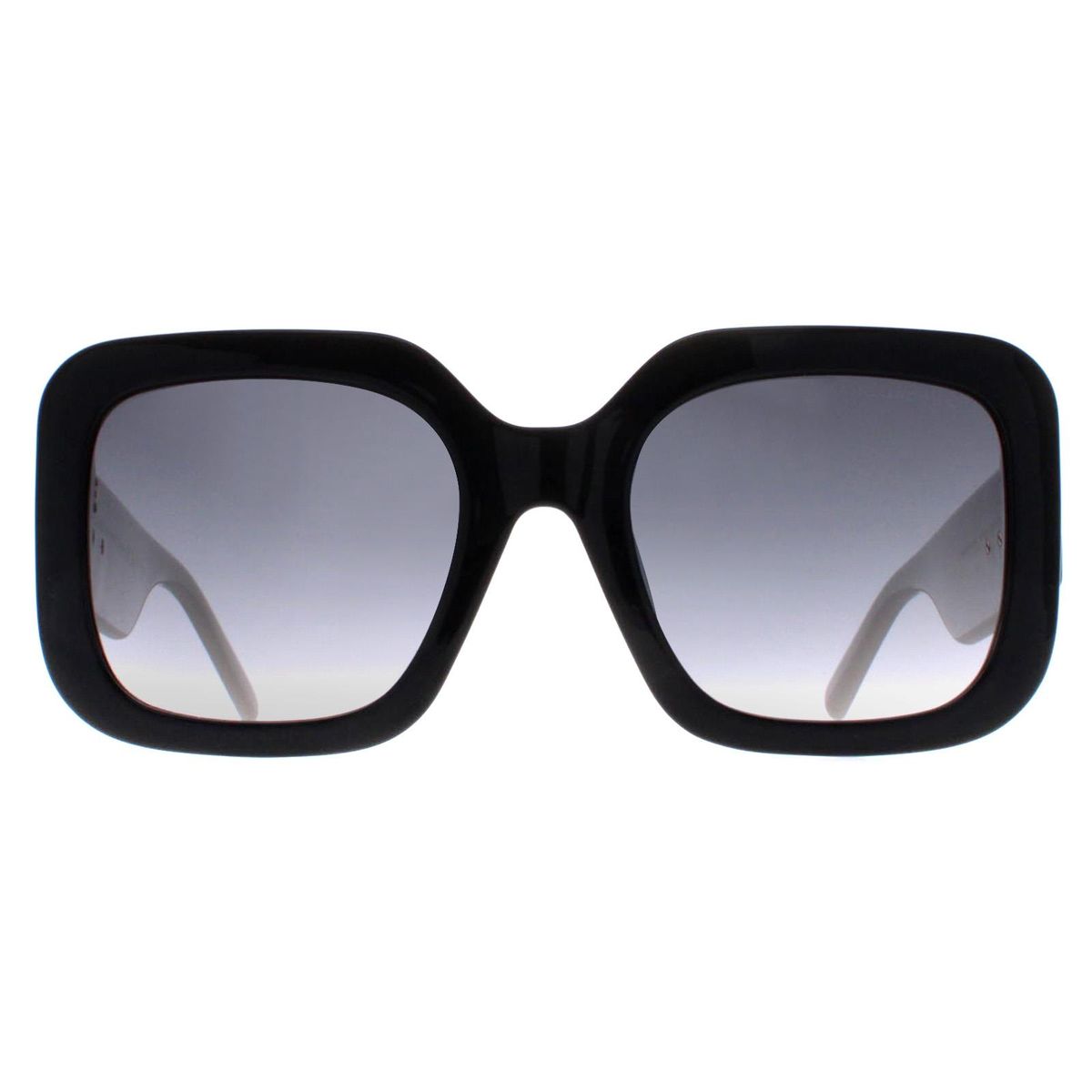 Quadratische Sonnenbrille Mode Farbverlauf Gläser