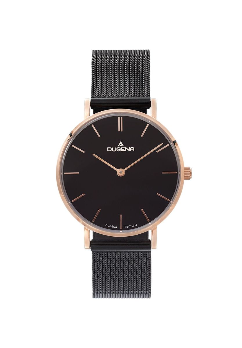 Minimalistische Damenuhr mit Milanaiseband