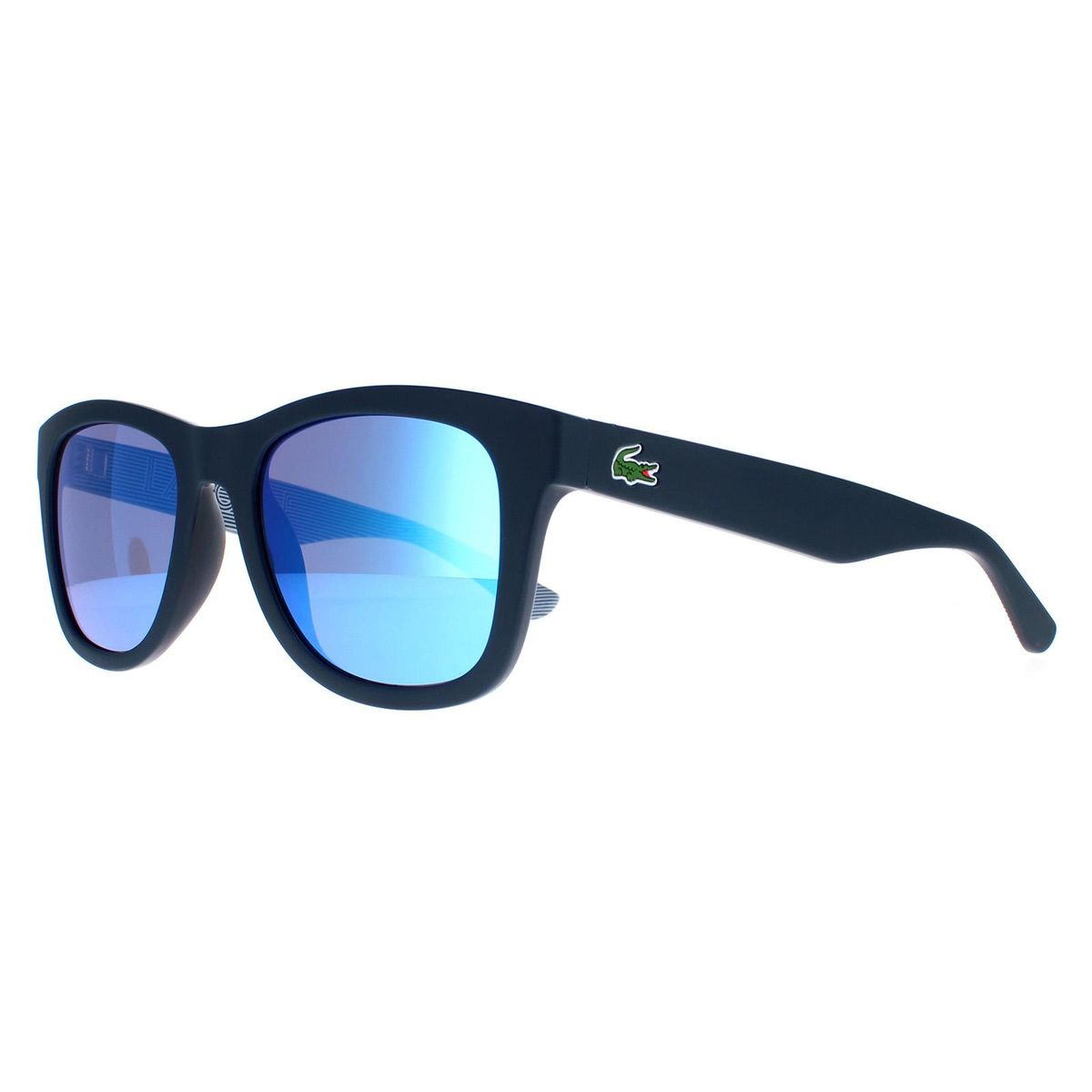 Eckige Matte Verspiegelte Sonnenbrille