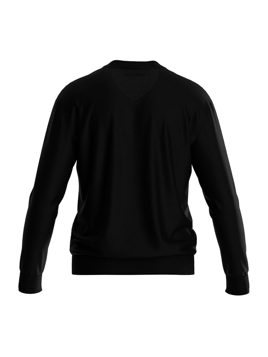 Klassischer V-Ausschnitt Baumwollpullover