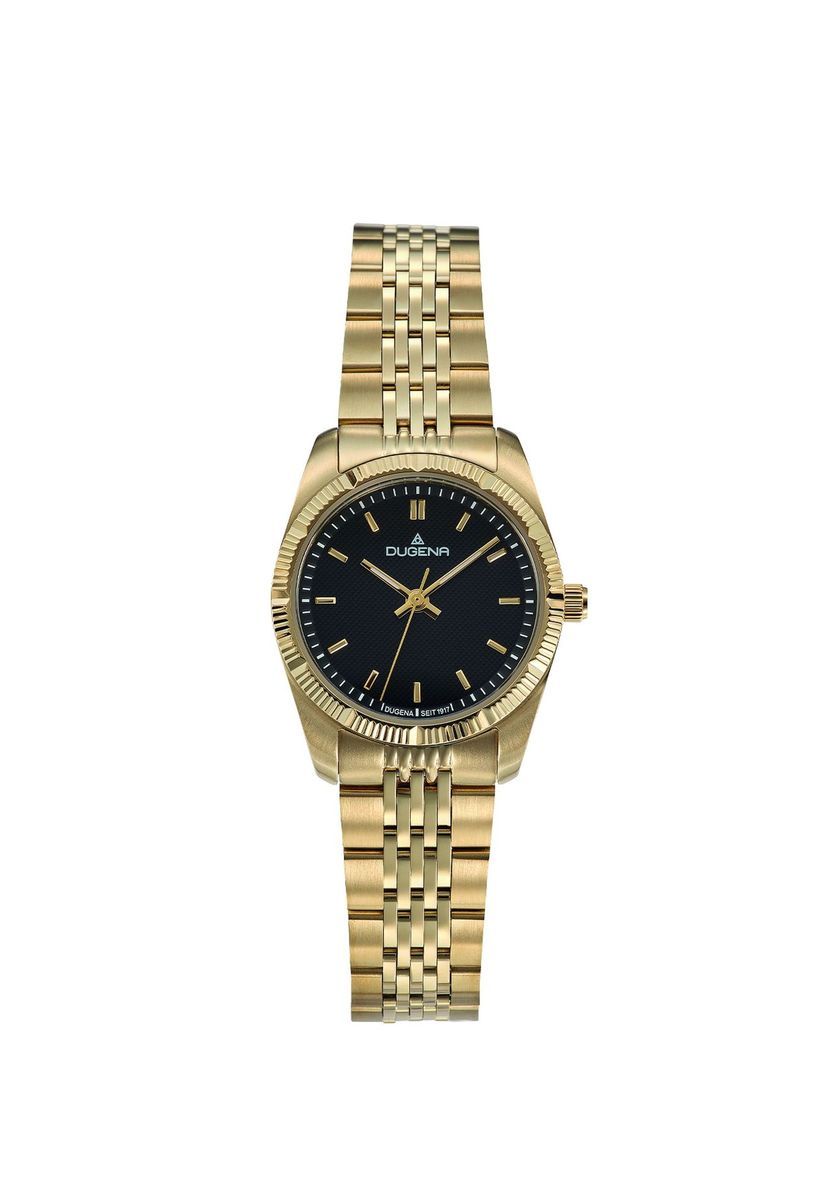 Goldfarbene klassische Damenarmbanduhr