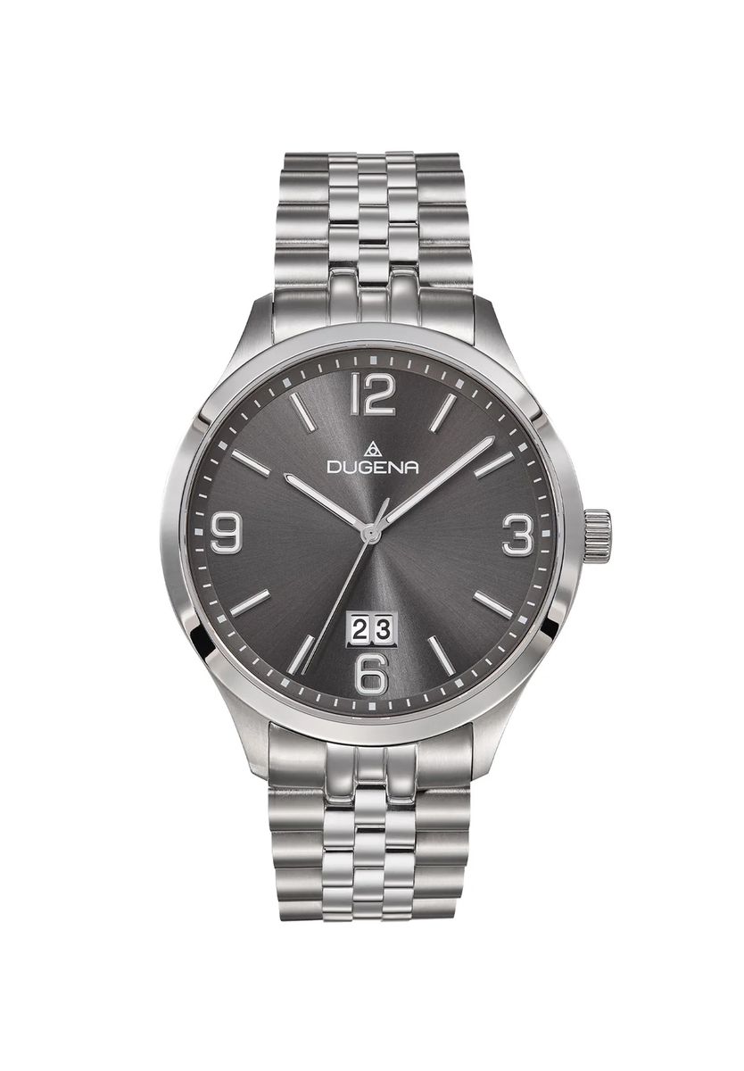 Sportliche Edelstahluhr mit Big Date