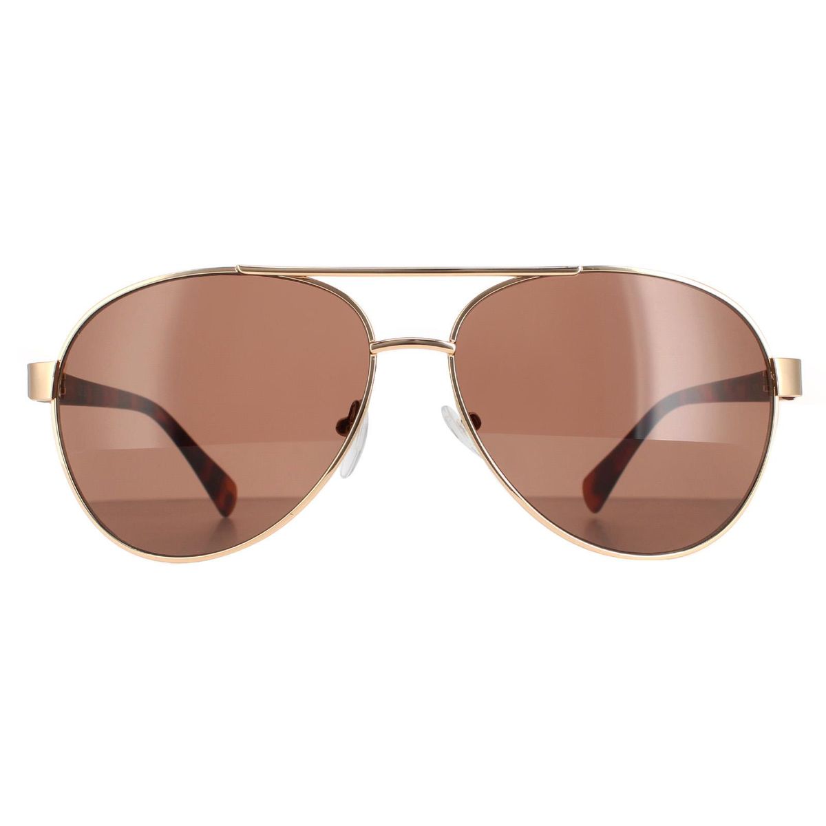 Aviator Sonnenbrille mit goldenem Rahmen