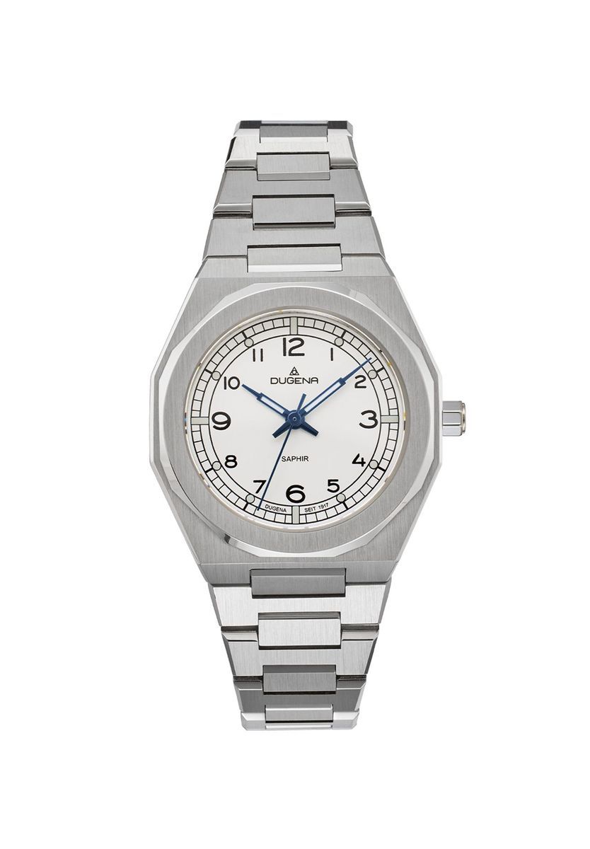 Elegante Unisex-Edelstahlarmbanduhr