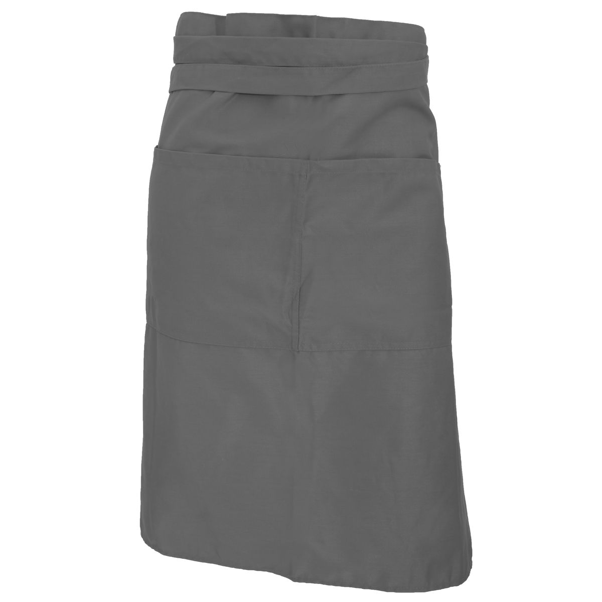 Unisex Graue Halbschürze mit Taschen