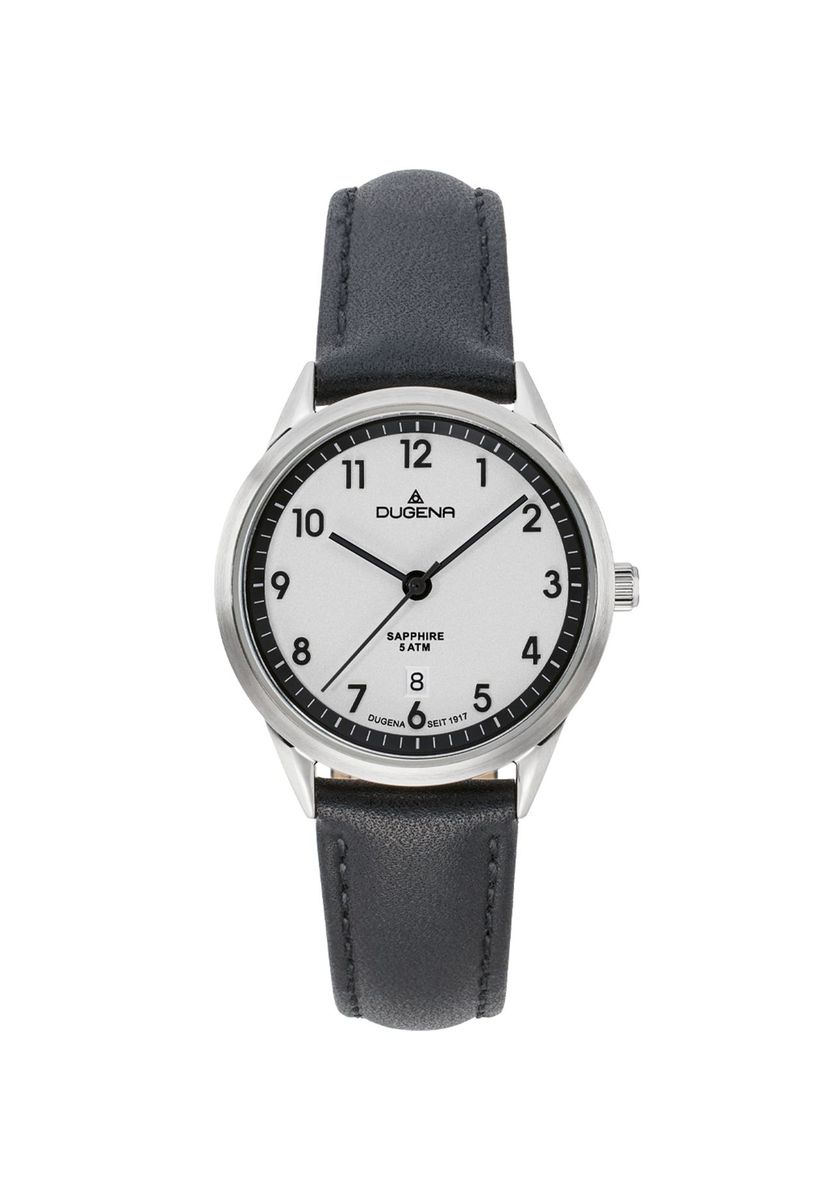 Elegante Damen Quarz Uhr mit Lederarmband