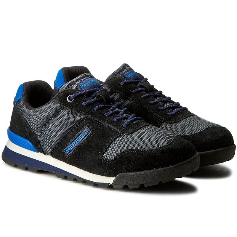 Retro-Sneaker aus Wildleder und Mesh