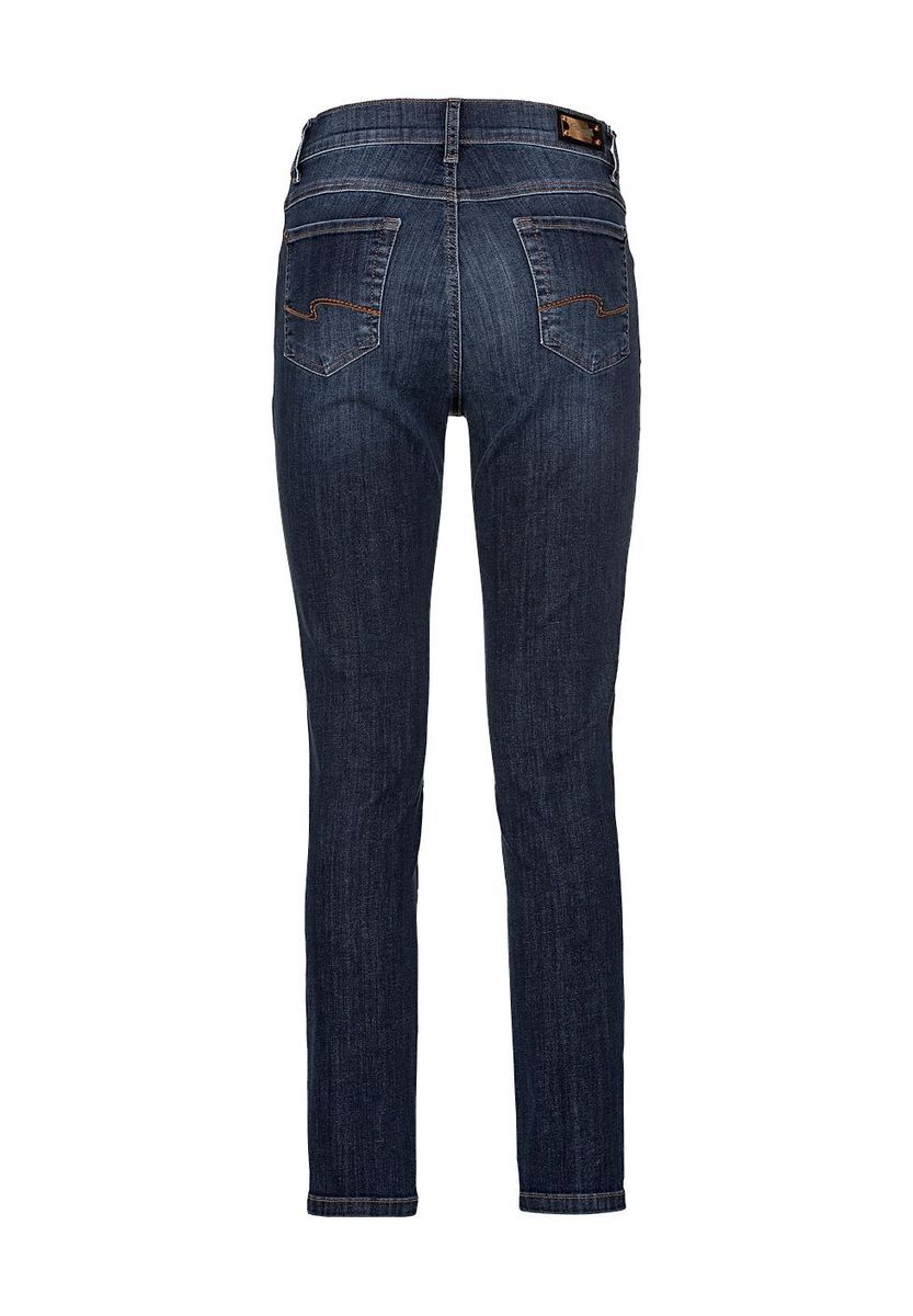 Dunkelwaschung Slim-Fit Jeans