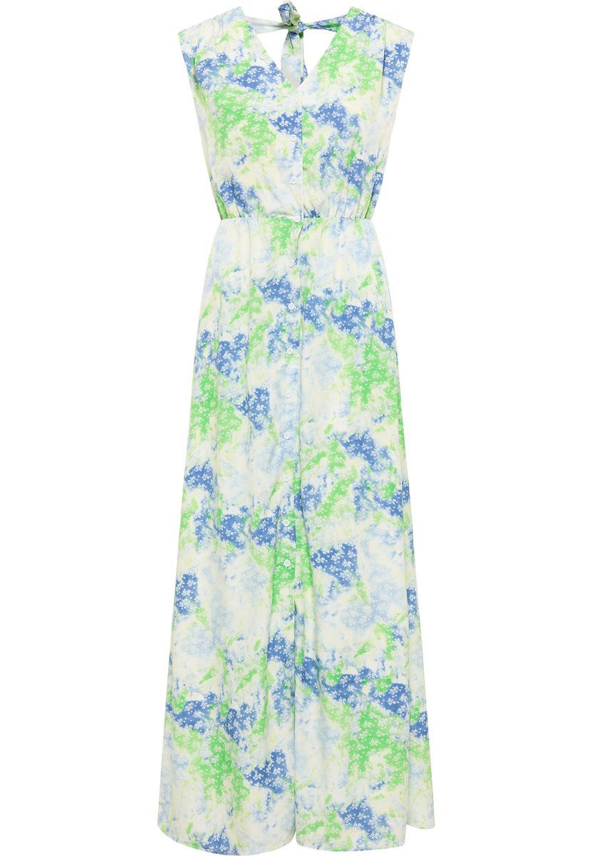 Maxi-Sommerkleid mit Blumendruck