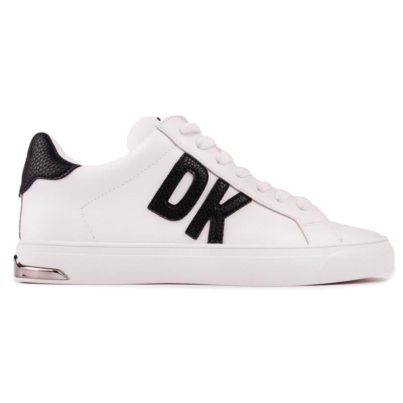 Minimalistische weiße DK Leder Sneaker