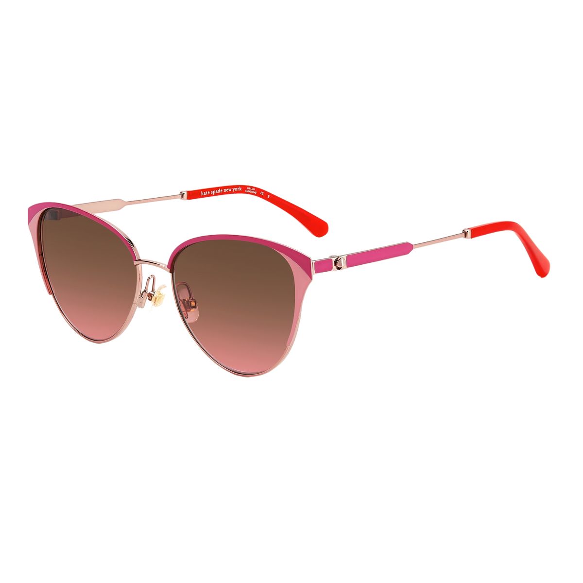 Kate Spade Damen-Sonnenbrillen 56/17/140 mm Metall
