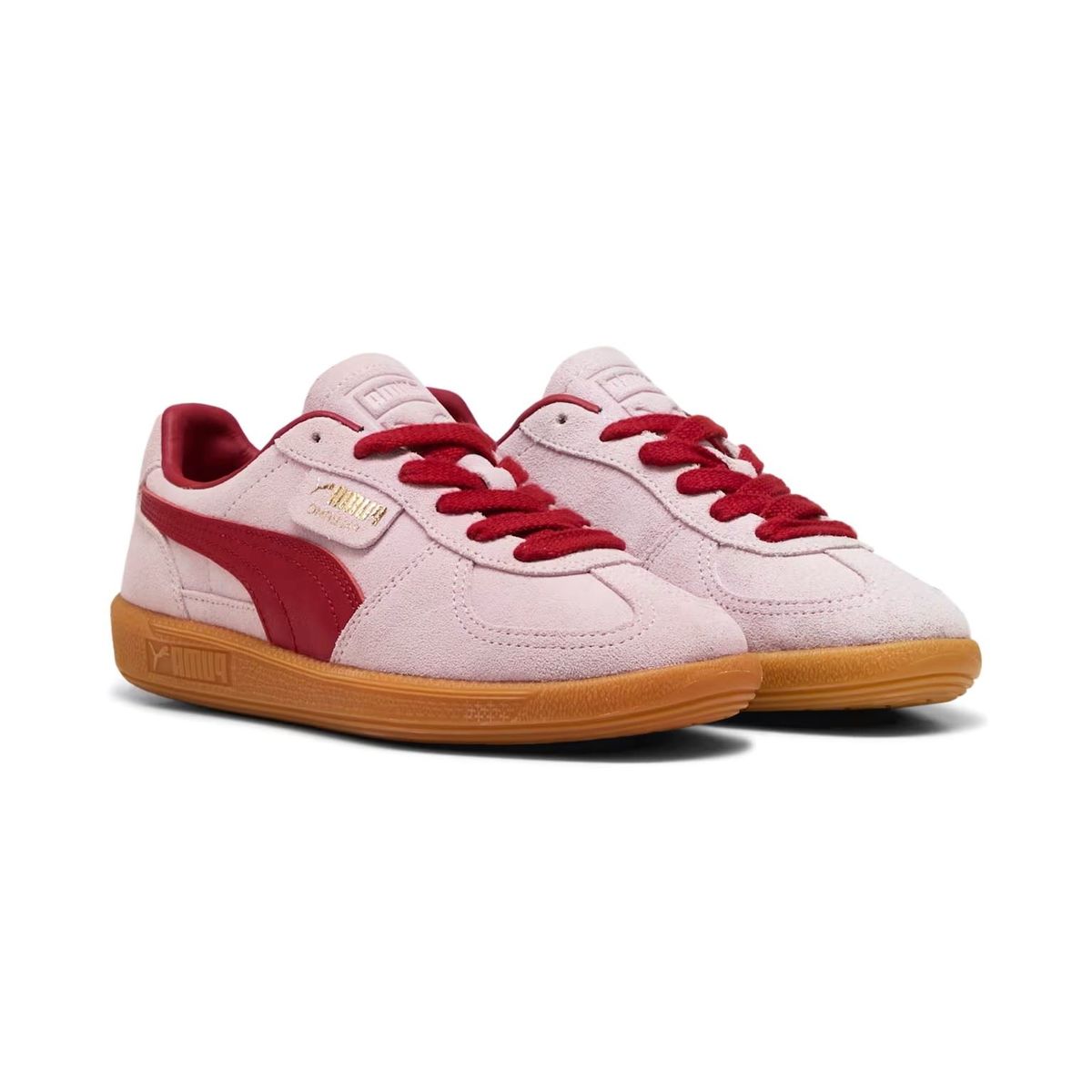 Rosa Palermo Leder-Sneakers