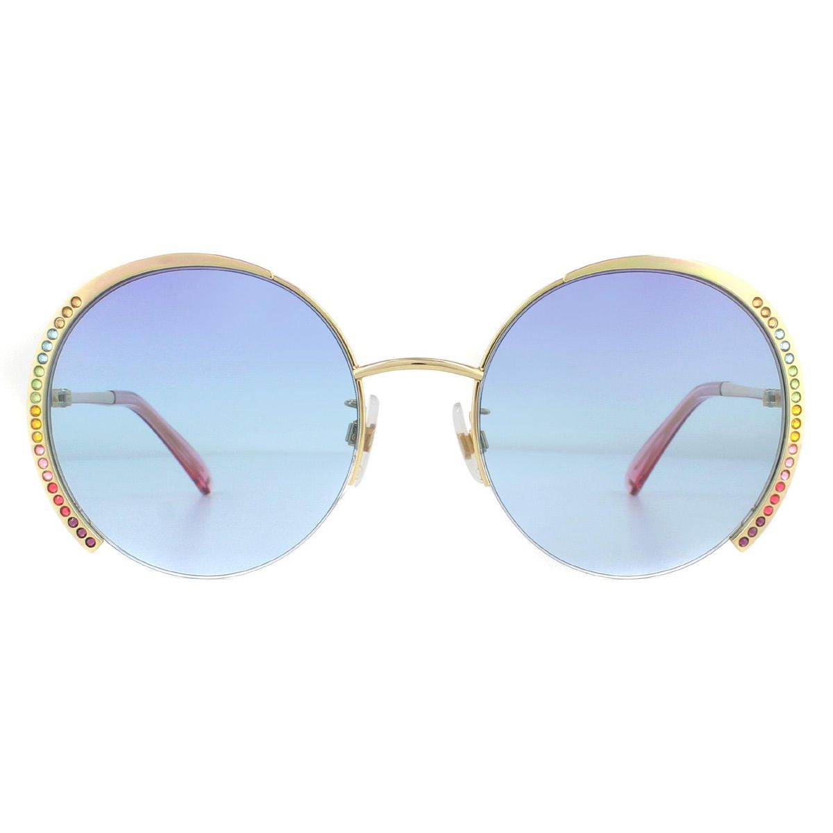 Lunettes De Soleil Swarovski SK0280-H 32W Or Bleu Dégradé