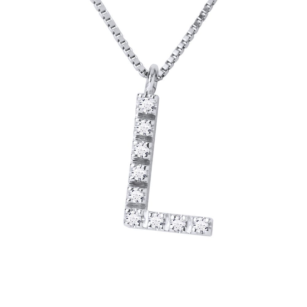 Diamant-Anhänger Initial L