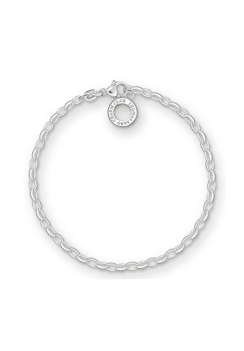 Klassisches Charm-Armband aus Sterlingsilber