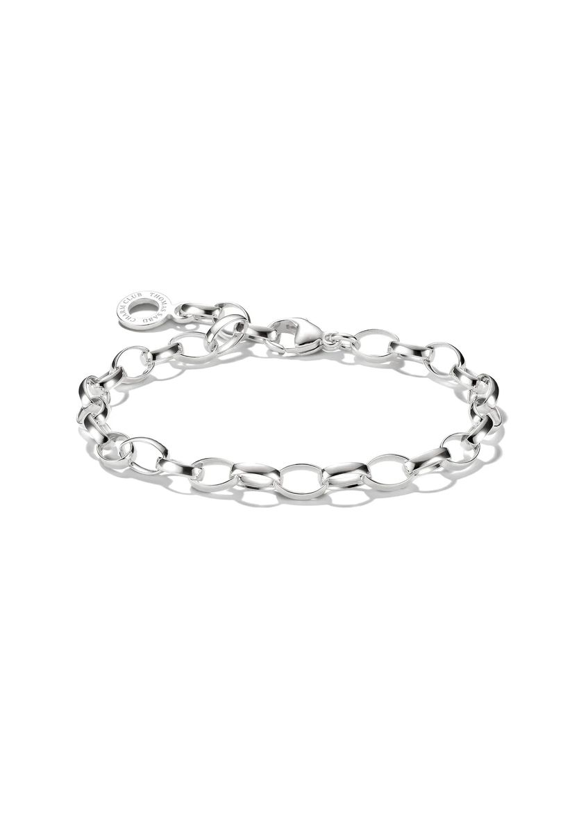 Klassisches Gliederketten-Armband aus Sterlingsilber
