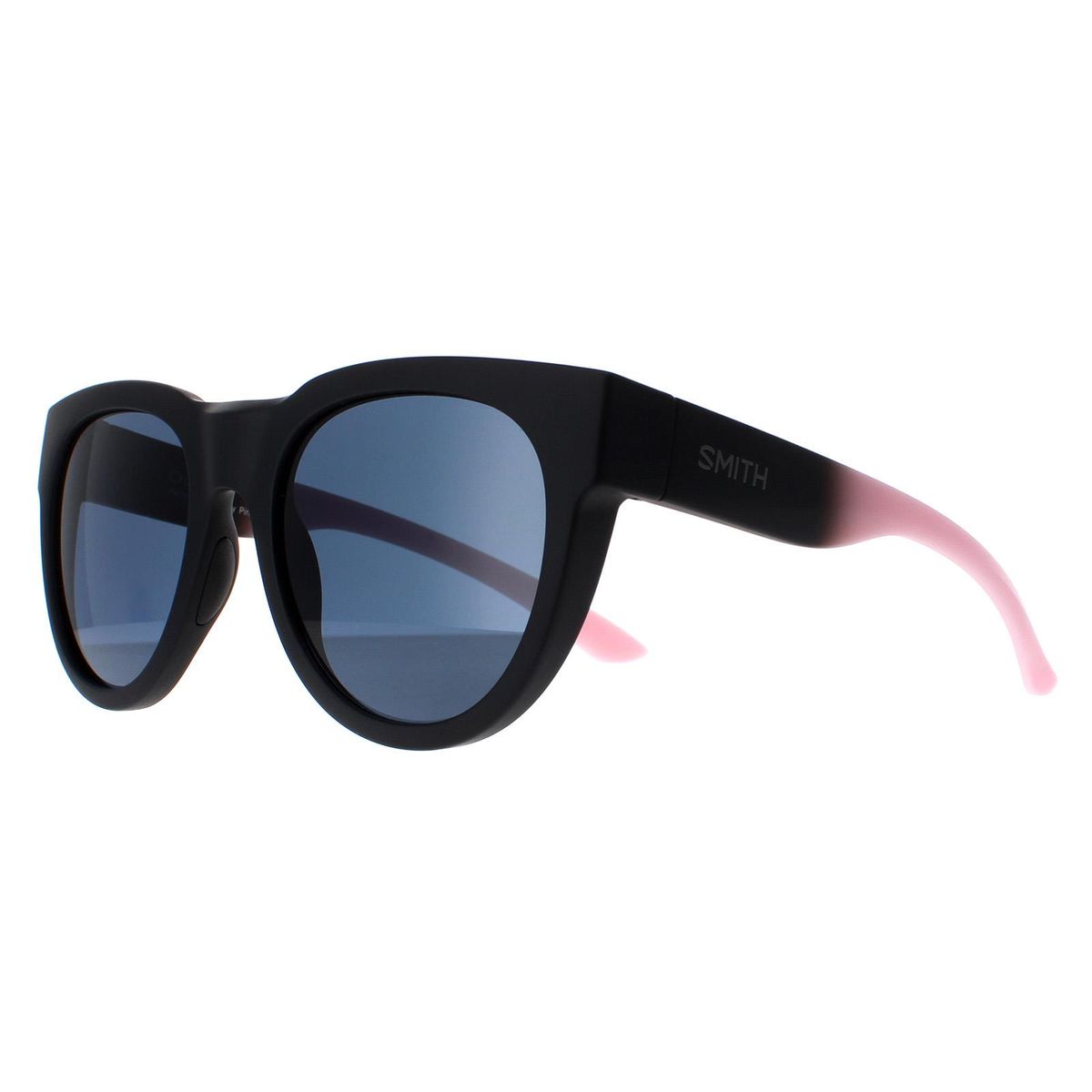Runde Crusader Sonnenbrille mit Kontrastdetails