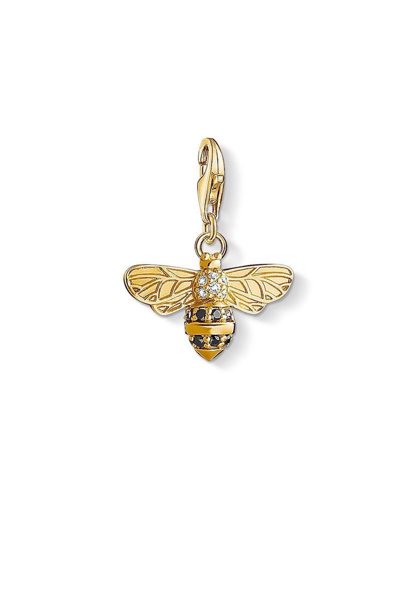 Goldener Bienen Charm Anhänger