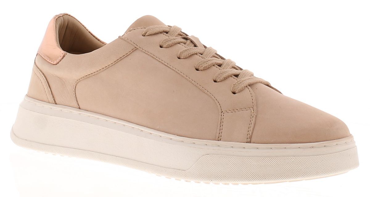 Hush Puppies Camille Leder Damen Sneaker In Rosa
