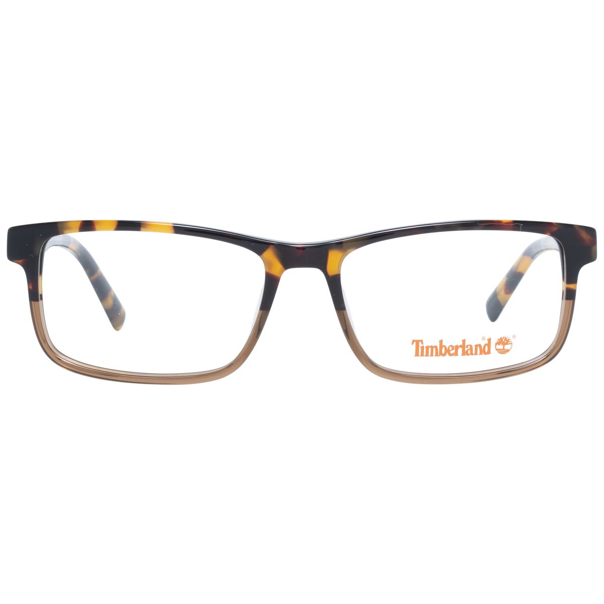 Klassische Rechteckige Brille in Schildpatt-Optik