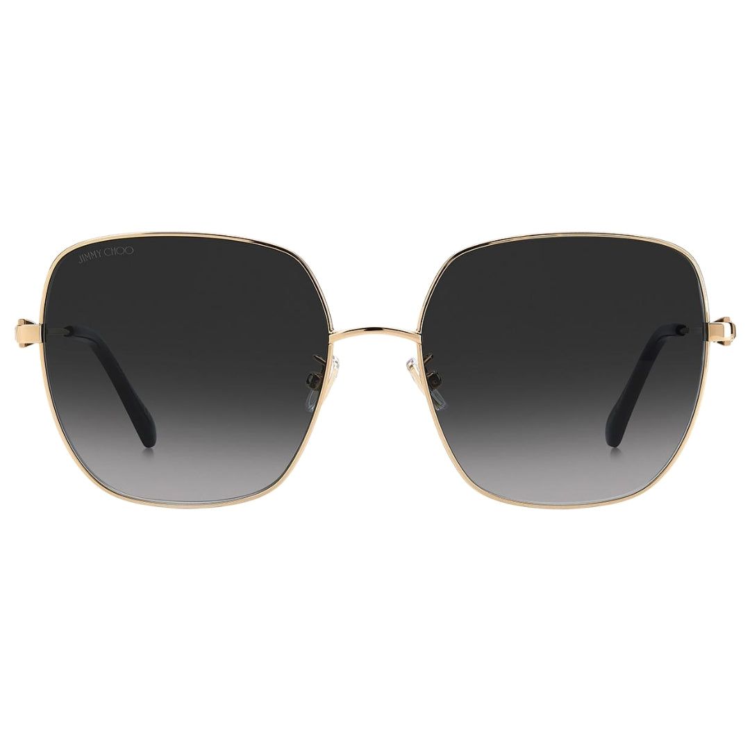 Quadratische Sonnenbrille mit Metallrahmen
