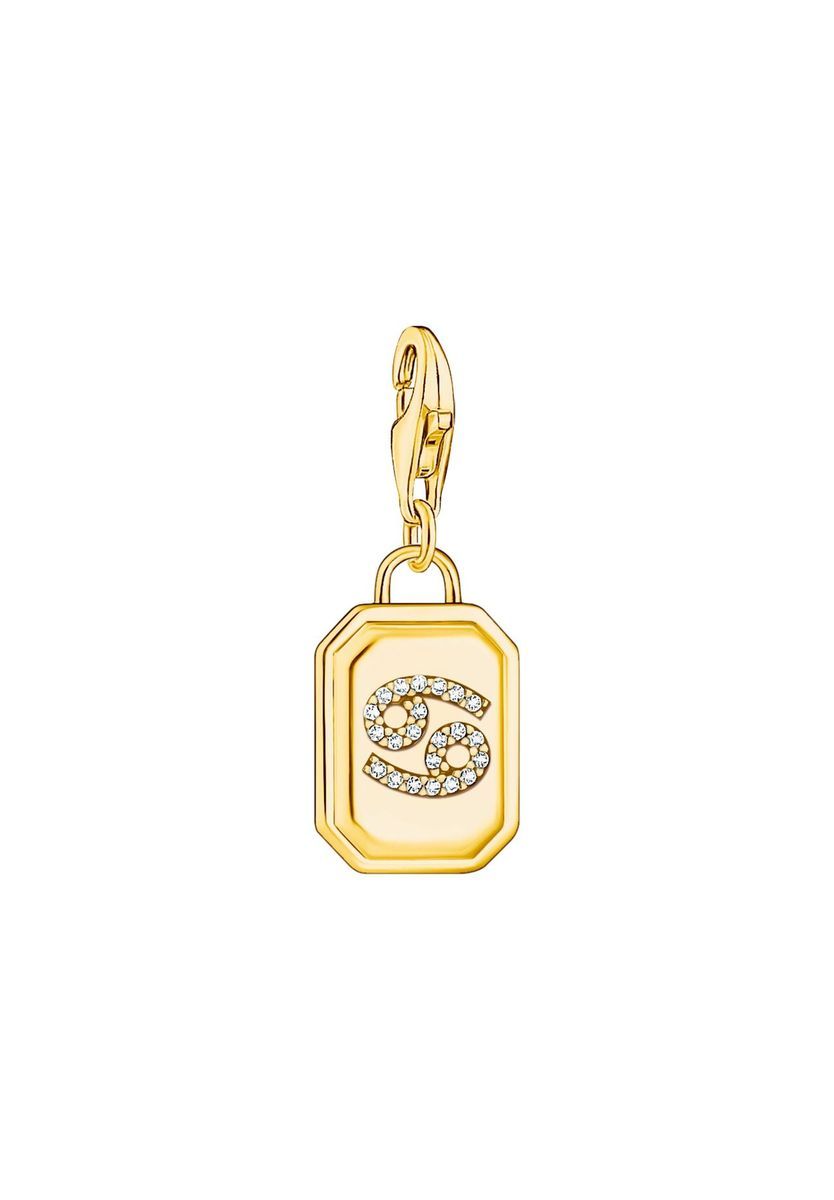 Sternzeichen Krebs Gold Charm Anhänger