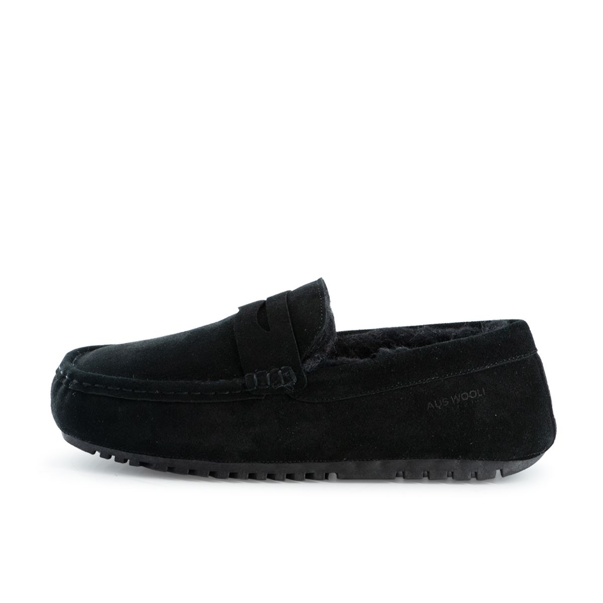 Wildleder Penny Loafer Mokassins