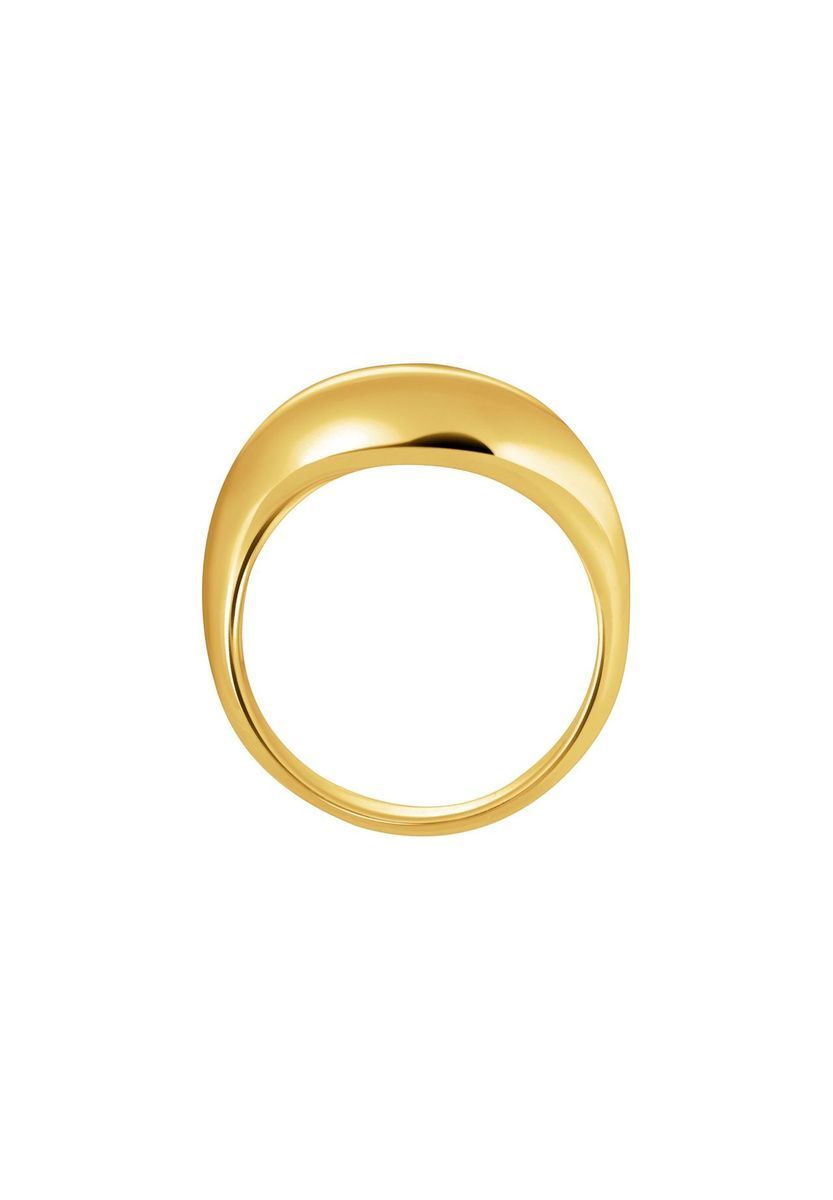 Skulpturaler Gold Statement Ring