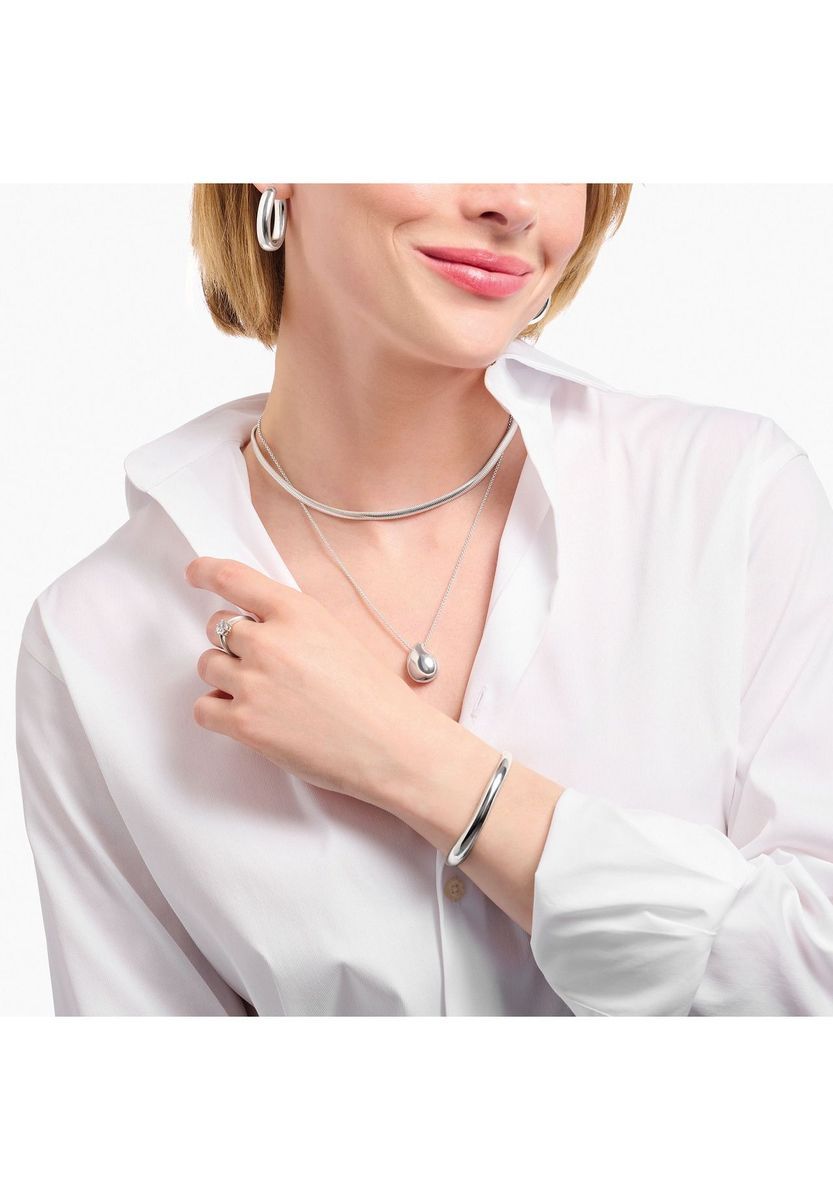 Silberne Schlangenkette 45 cm