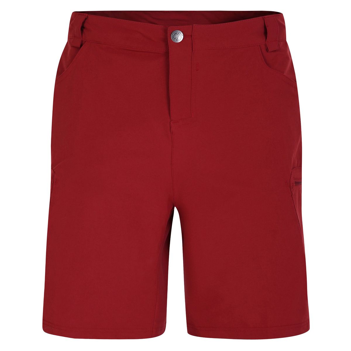 Dare 2B Herren Walking-Shorts Tuned In II mit zahlreichen Taschen (Syrah Rot)