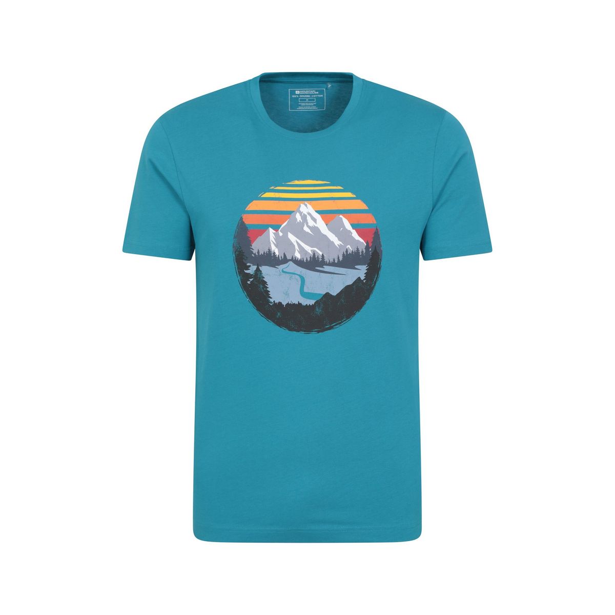 Mountain Warehouse - "Take A Hike" T-Shirt für Herren (Benzin)