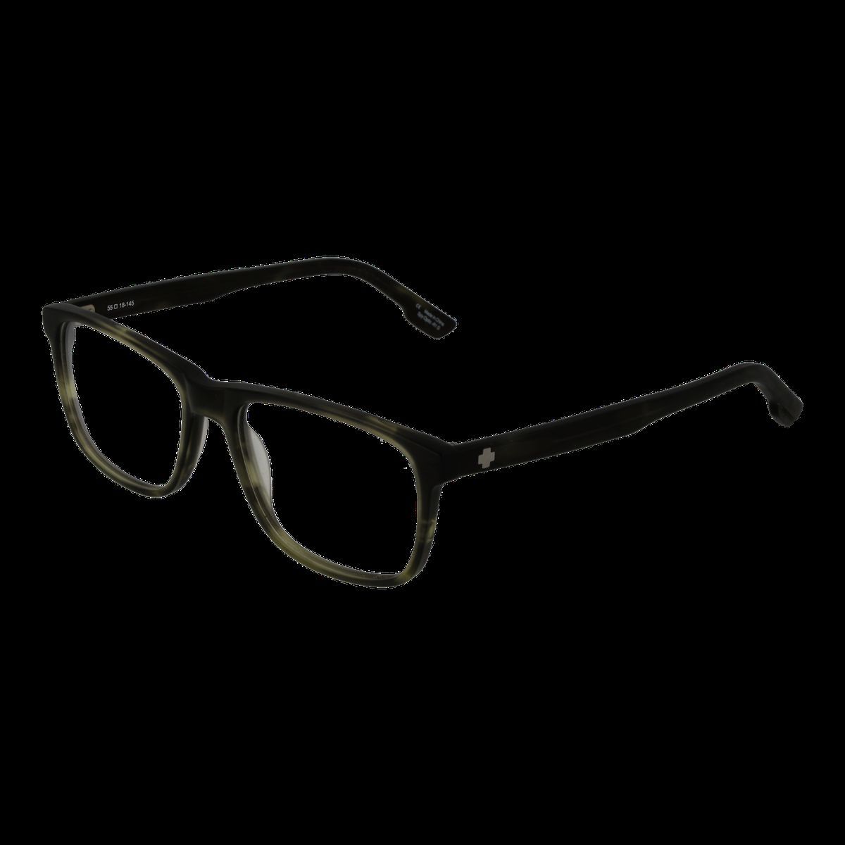 Rechteckige Vollrand Unisex Brille